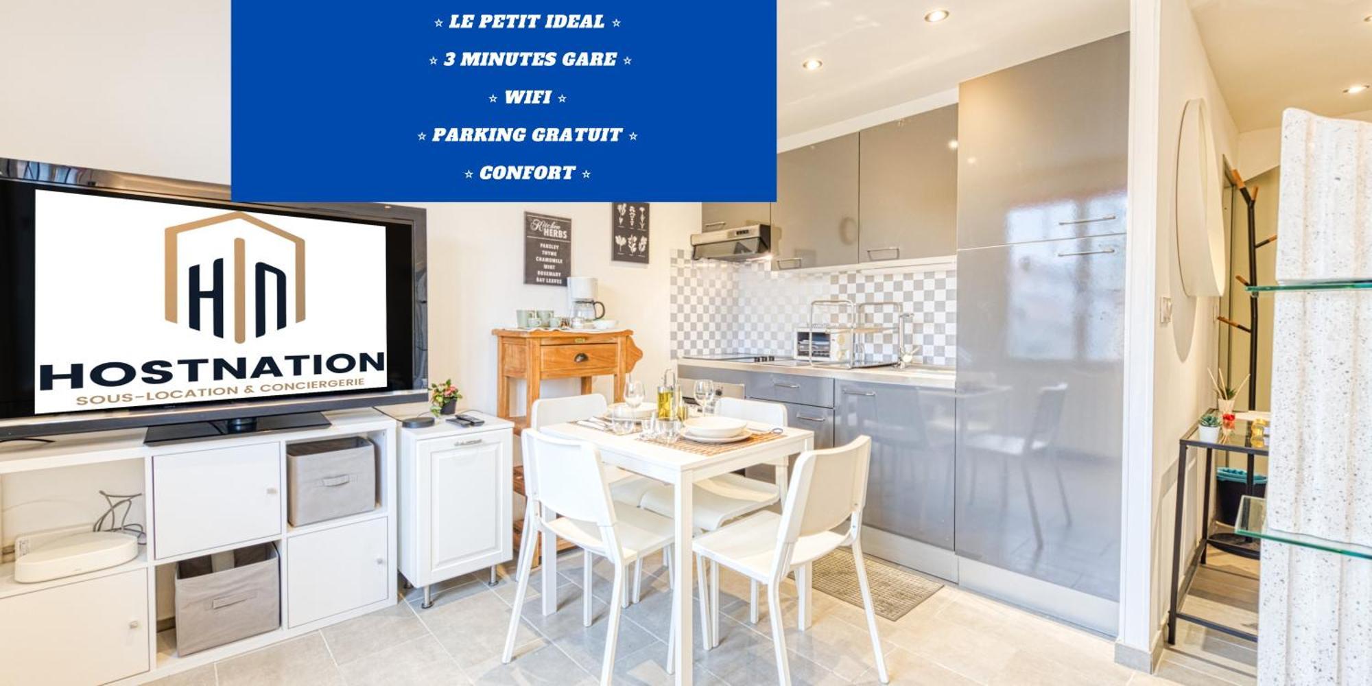 Le Petit Ideal Confort Gare Netflix Stationnement Proche Et Gratuit Grenoble Exteriér fotografie